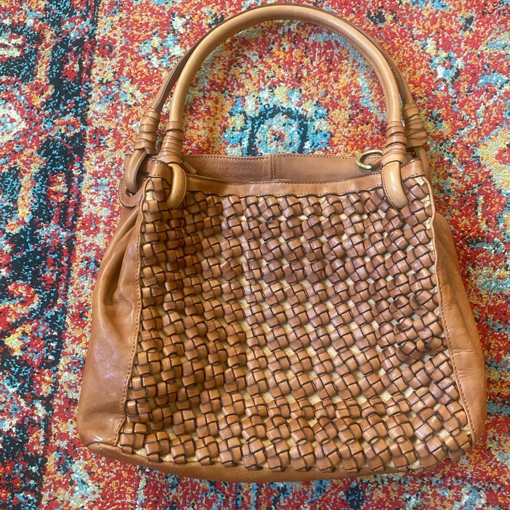 Sundance leather purse